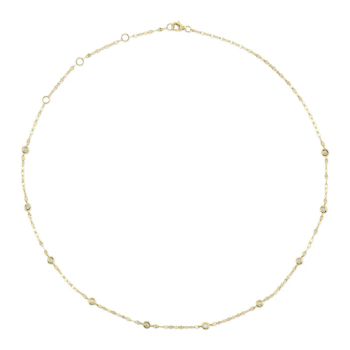 Diamond by the Yard Sparkle Chain Necklace
