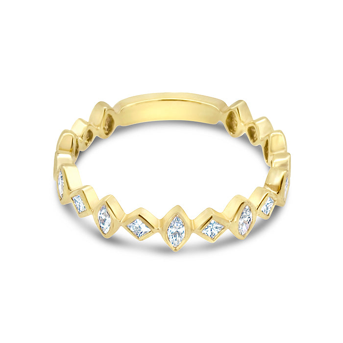 Marquise & Princess Band - Pasha Fine Jewelry