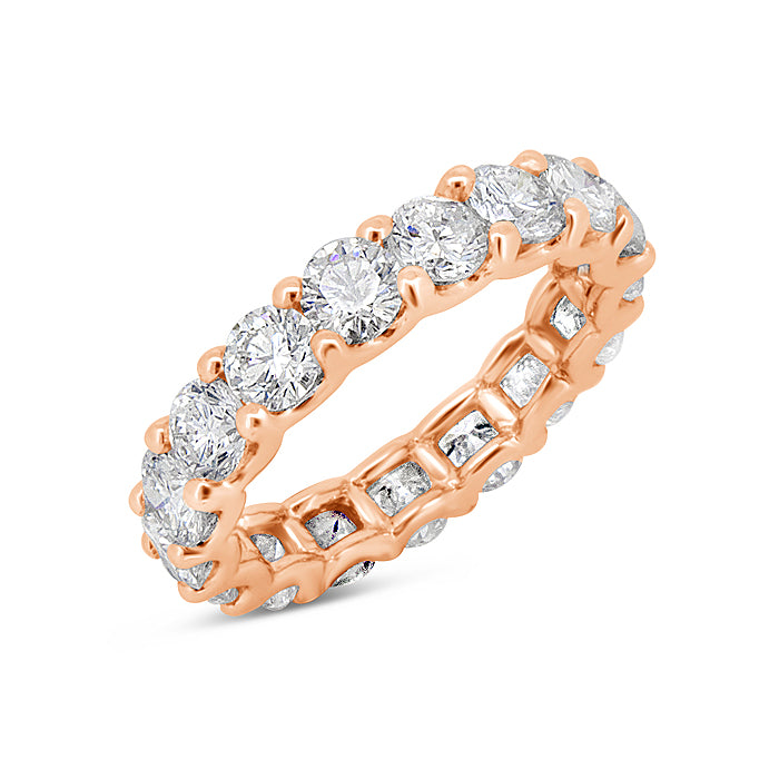 Shared Prong Eternity Band Ring - Pasha Fine Jewelry