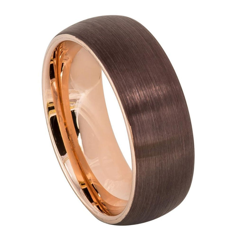 Brown Tungsten Band