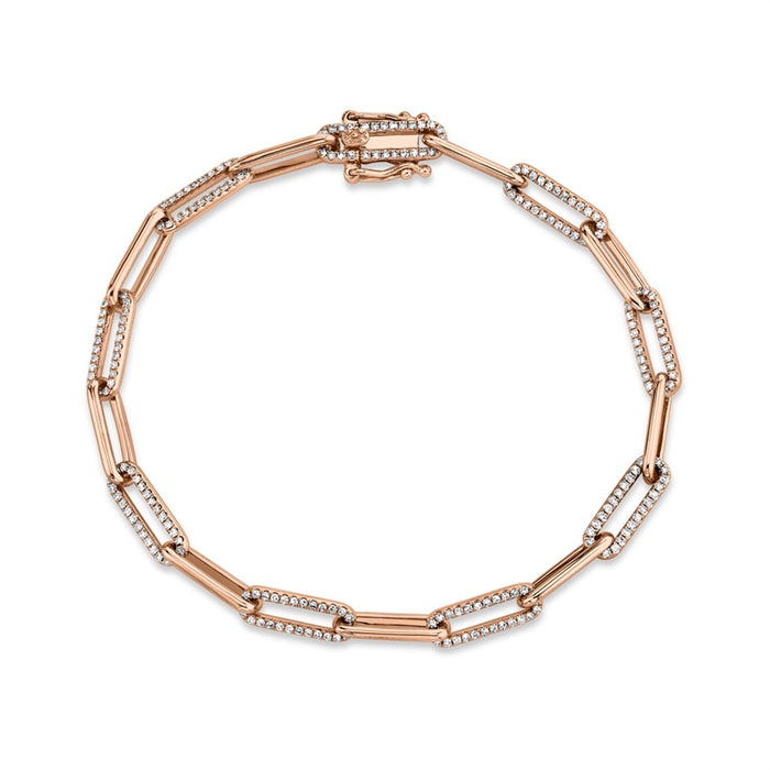 Paper Clip Bracelet - Pasha Fine Jewelry