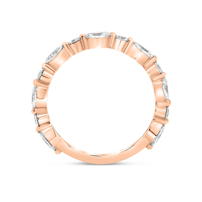 Marquise and Round Diamond Ring