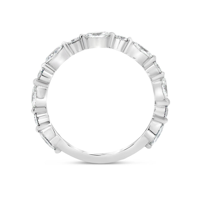 Marquise and Round Diamond Ring