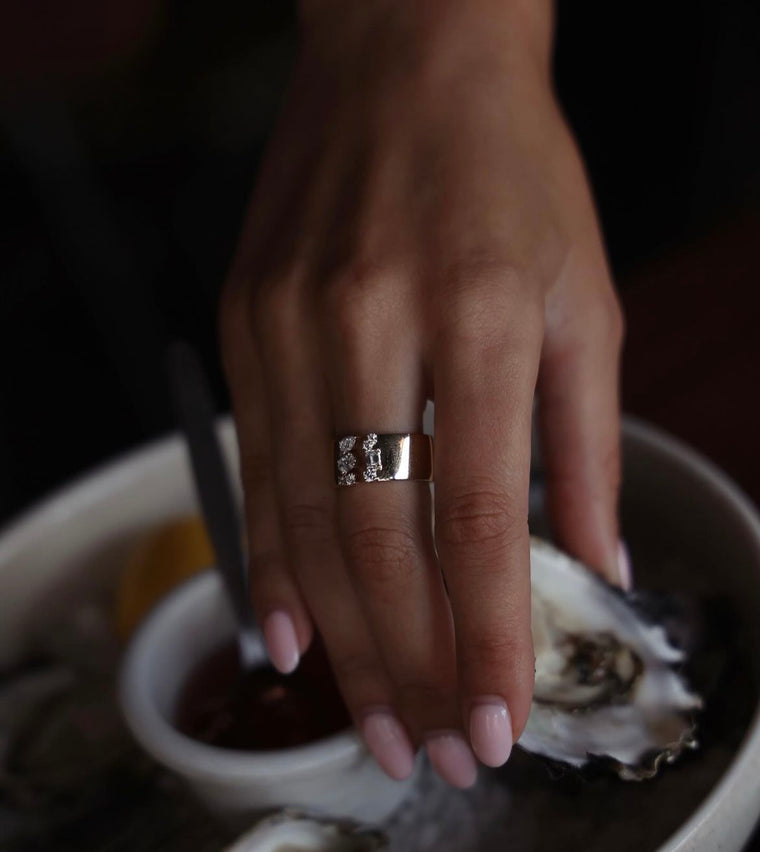 Mixed Diamonds Cigar Band