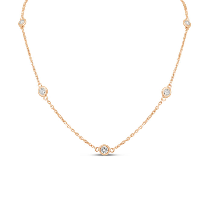 Diamond By the Yard Necklace