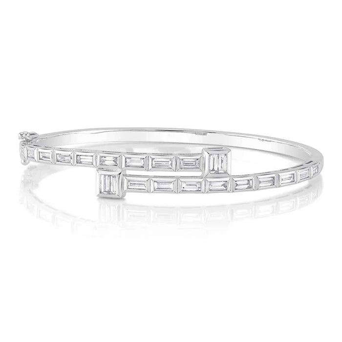 Baguette Bezel Bangle