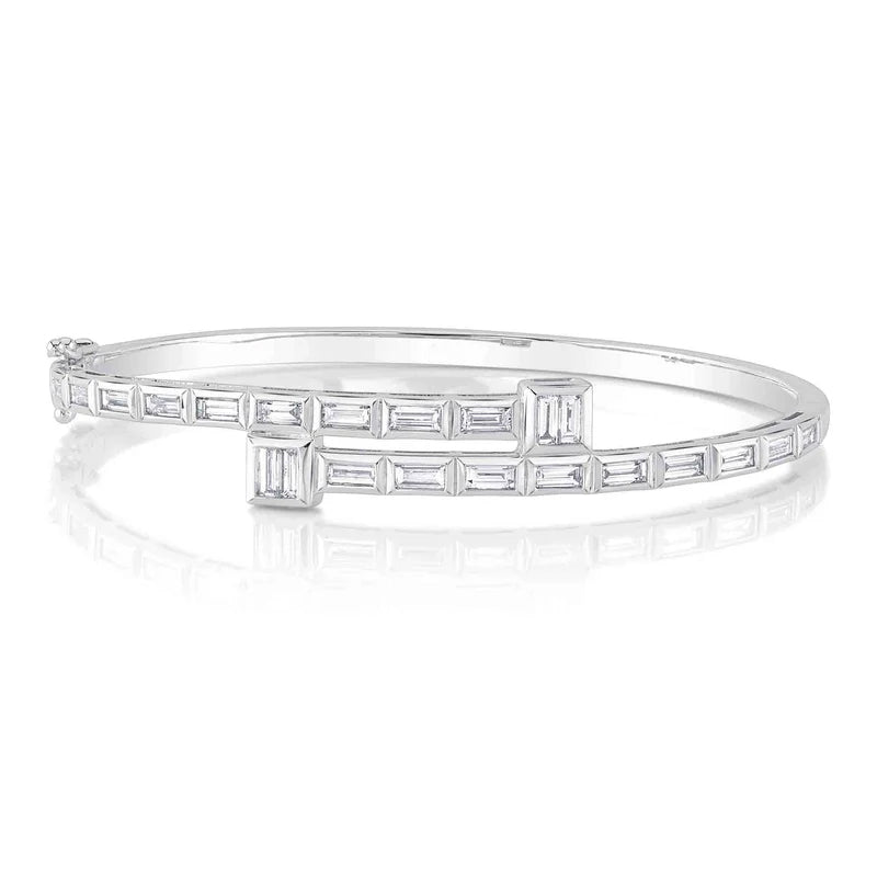 Baguette Bezel Bangle