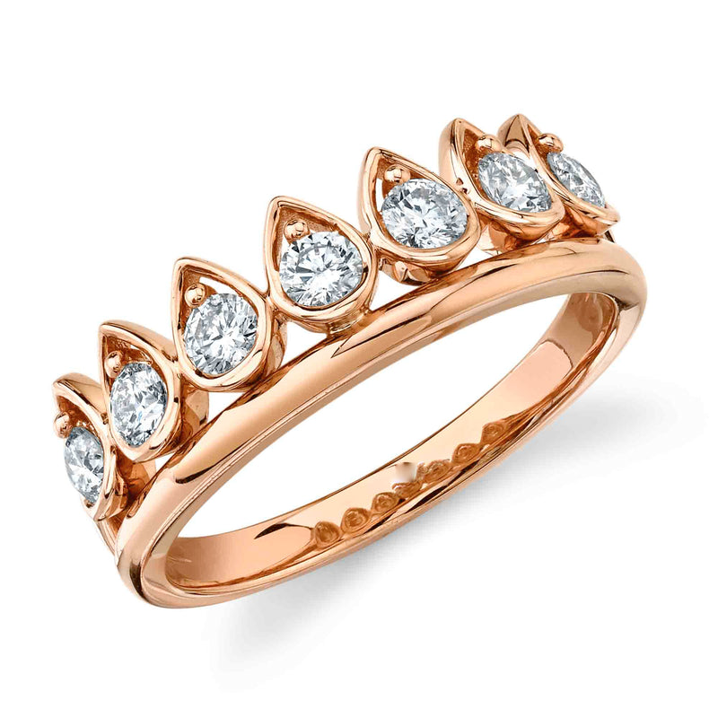 Crown Diamond Ring