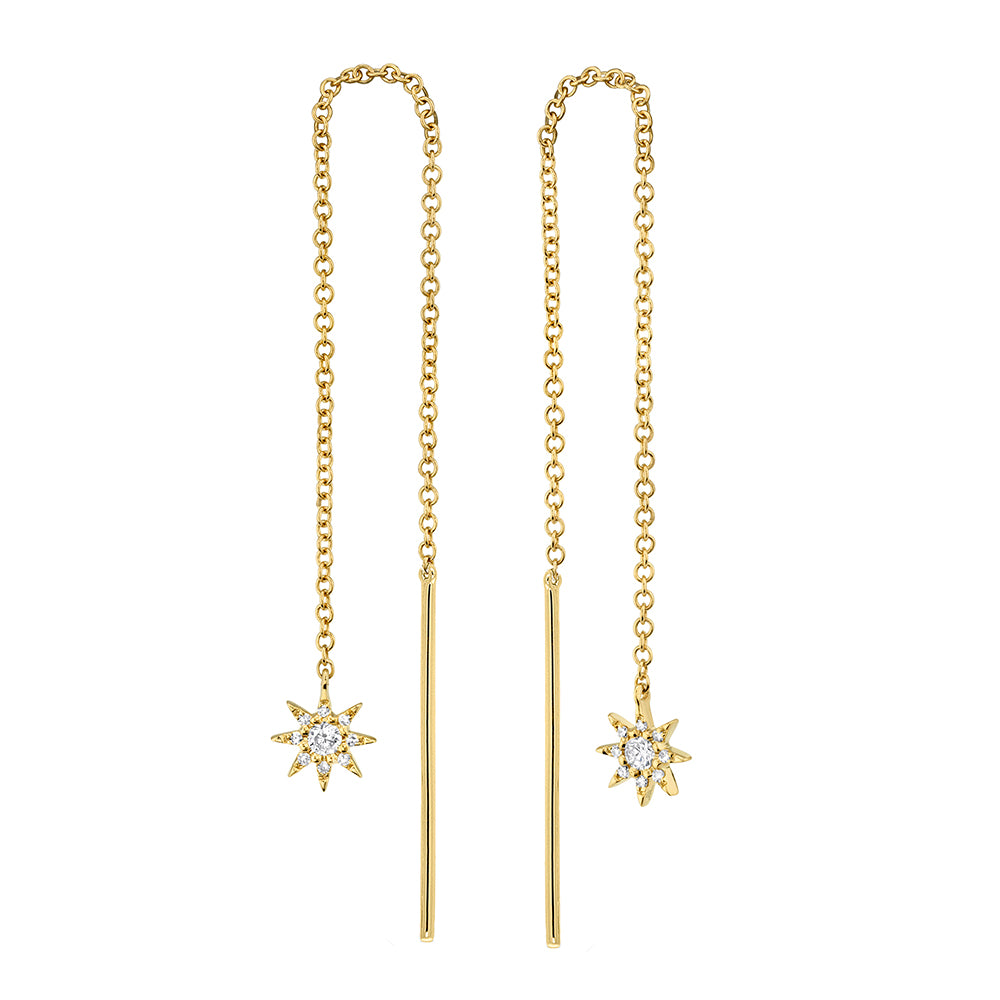 Pavé Starburst Ear Threader