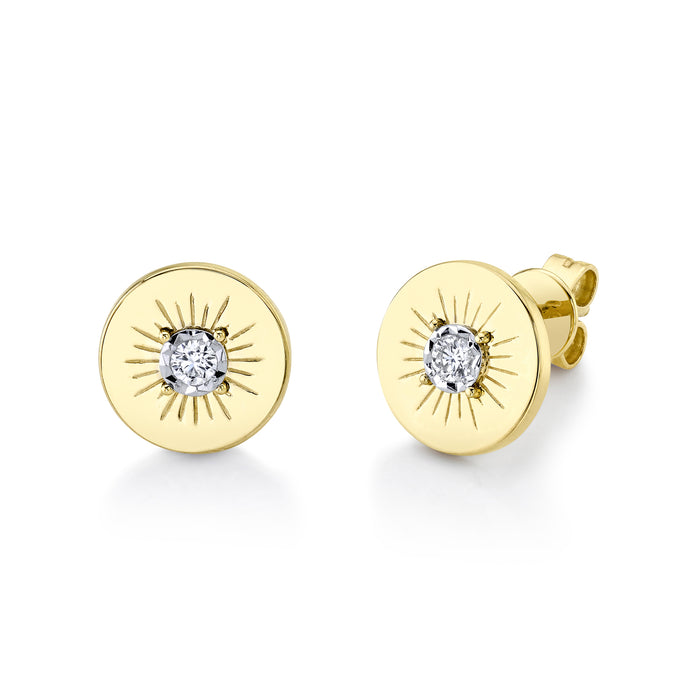 Diamond Disk Studs