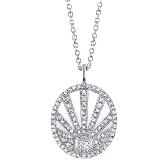 Sunset Diamond Necklace