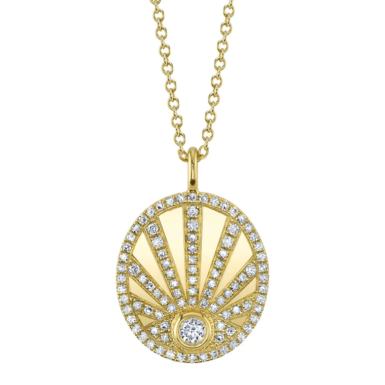 Sunset Diamond Necklace
