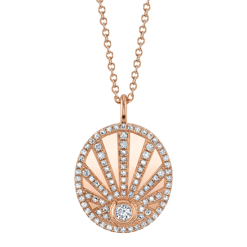 Sunset Diamond Necklace