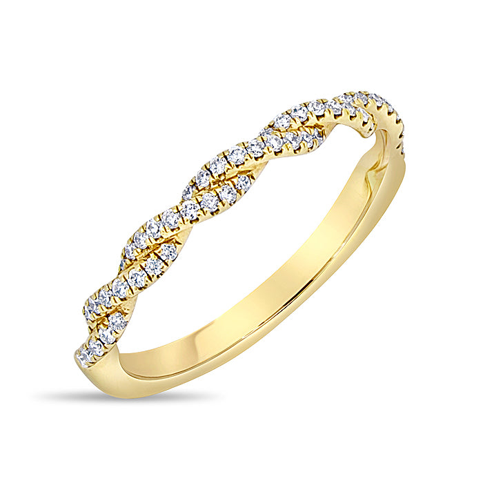 Twist Diamond Ring