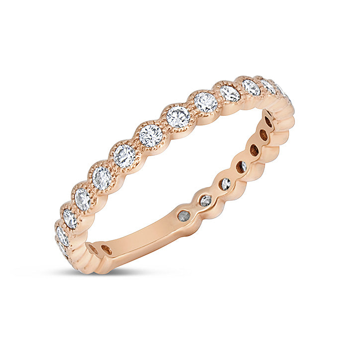 Floating Diamond Band - Pasha Fine Jewelry