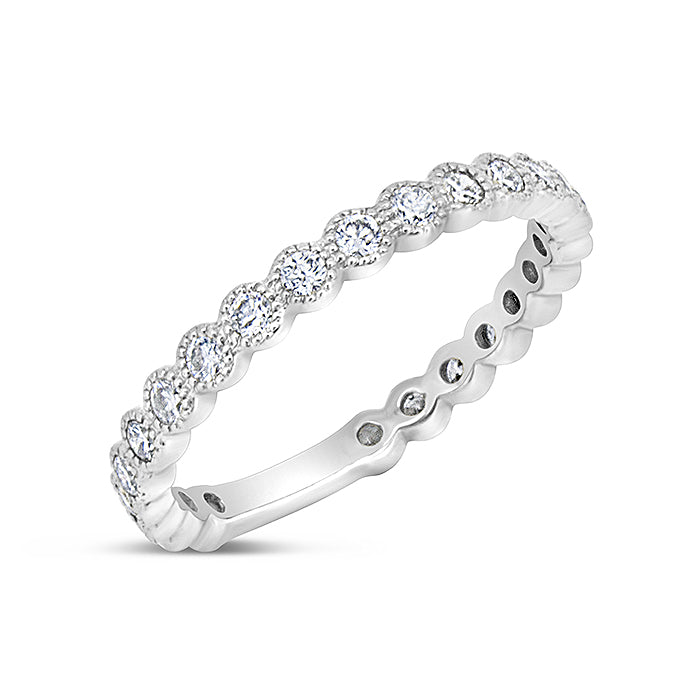 Floating Diamond Band - Pasha Fine Jewelry