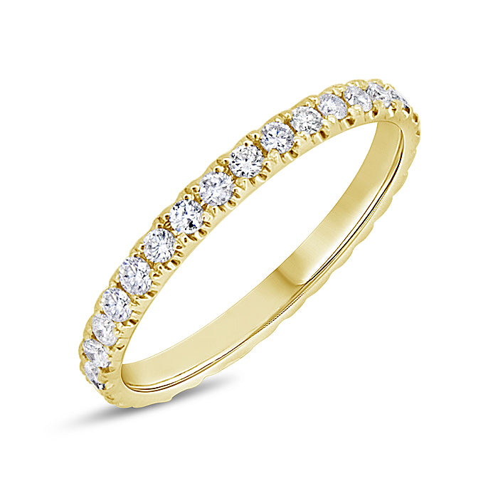 Stackable Pavé Diamond Ring