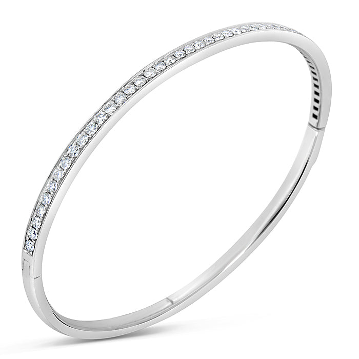 Slim Diamond Bangle - Pasha Fine Jewelry