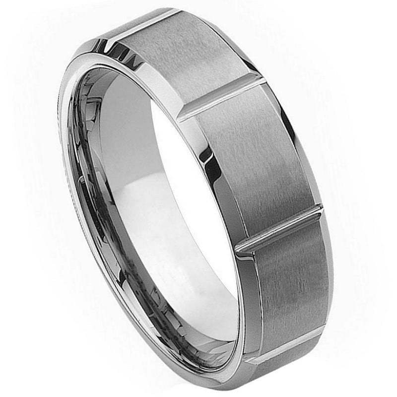 Multiple Vertical Grooves - Pasha Fine Jewelry