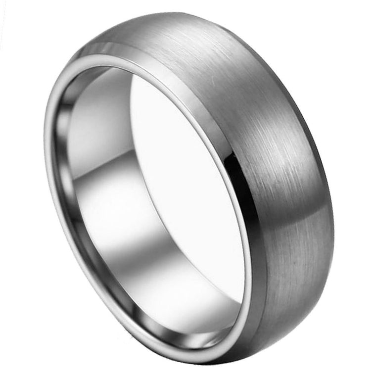 Brushed Center Low Beveled Edge