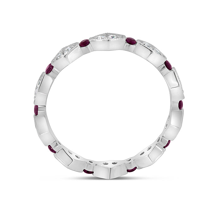 Ruby Kiss Eternity Band
