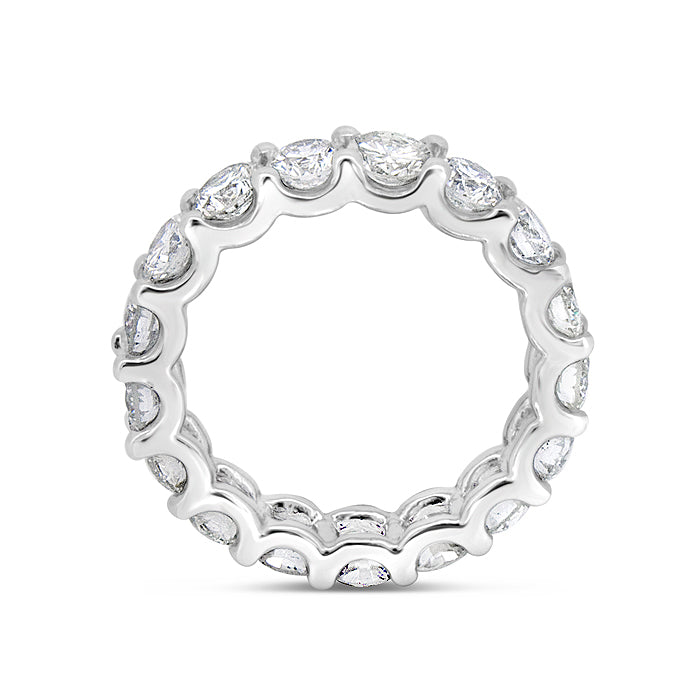 Shared Prong Eternity Band Ring - Pasha Fine Jewelry