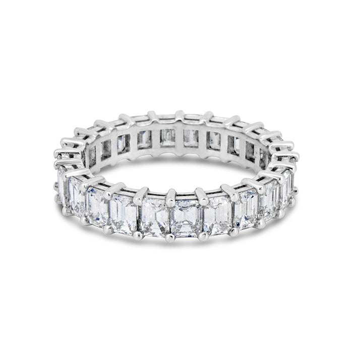 Emerald Cut Band Ring - Pasha Fine Jewelry
