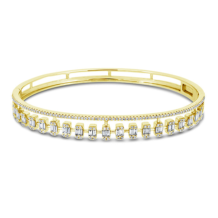 Pave Diamond Bangle - Pasha Fine Jewelry