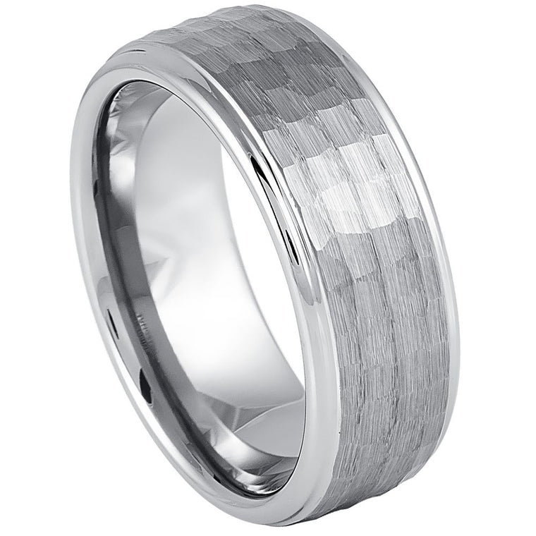 Stepped Down Edge Hammered Center