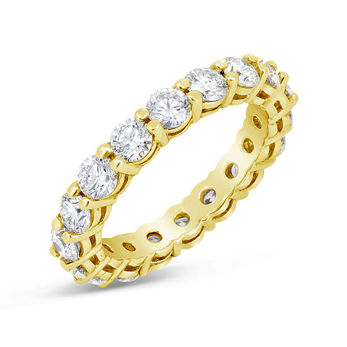 Shared Prong Eternity Band