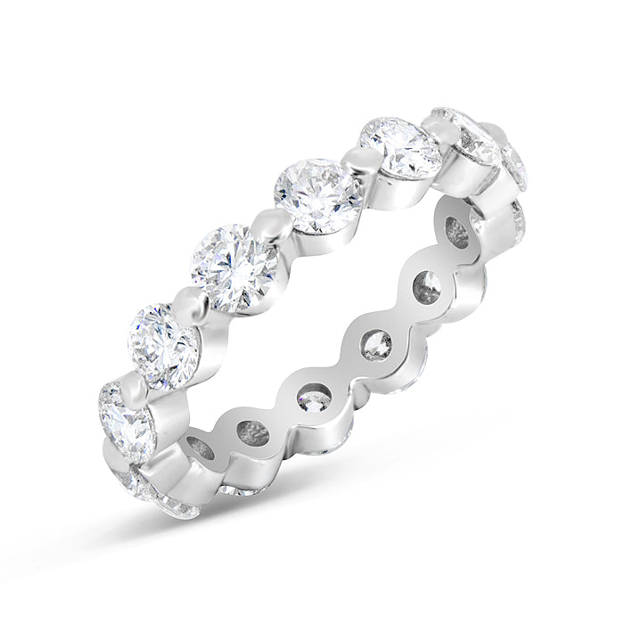 Floating Eternity Band - Pasha Fine Jewelry
