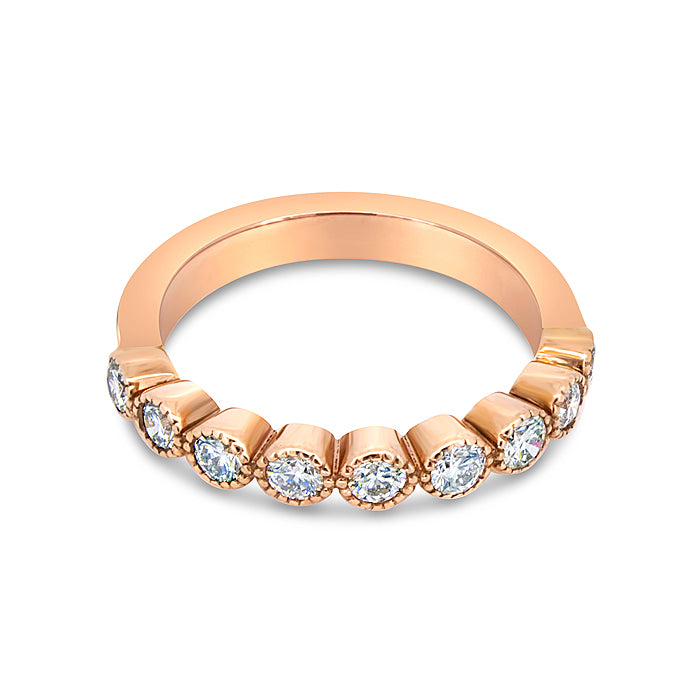 Bezel Set Band - Pasha Fine Jewelry