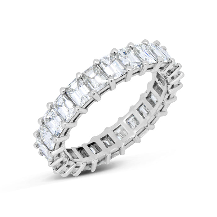 Emerald Cut Band Ring - Pasha Fine Jewelry