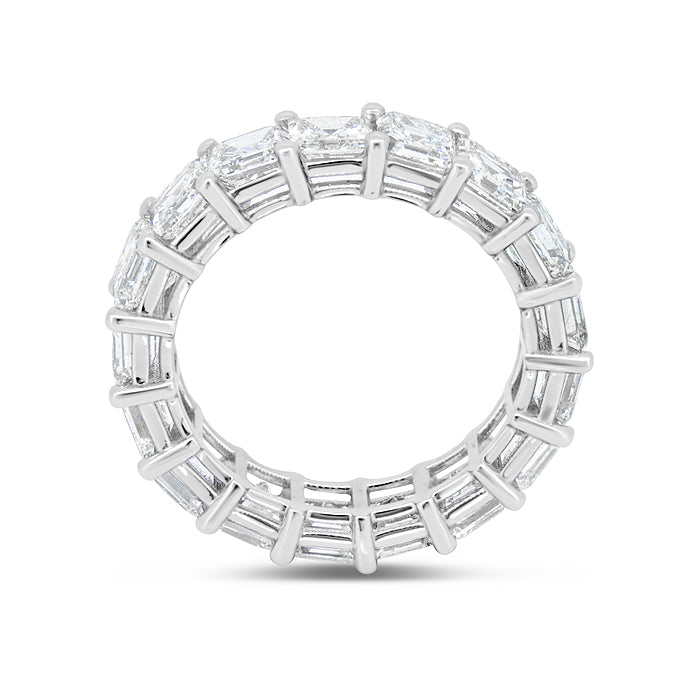 Asscher Cut Eternity Band - Pasha Fine Jewelry