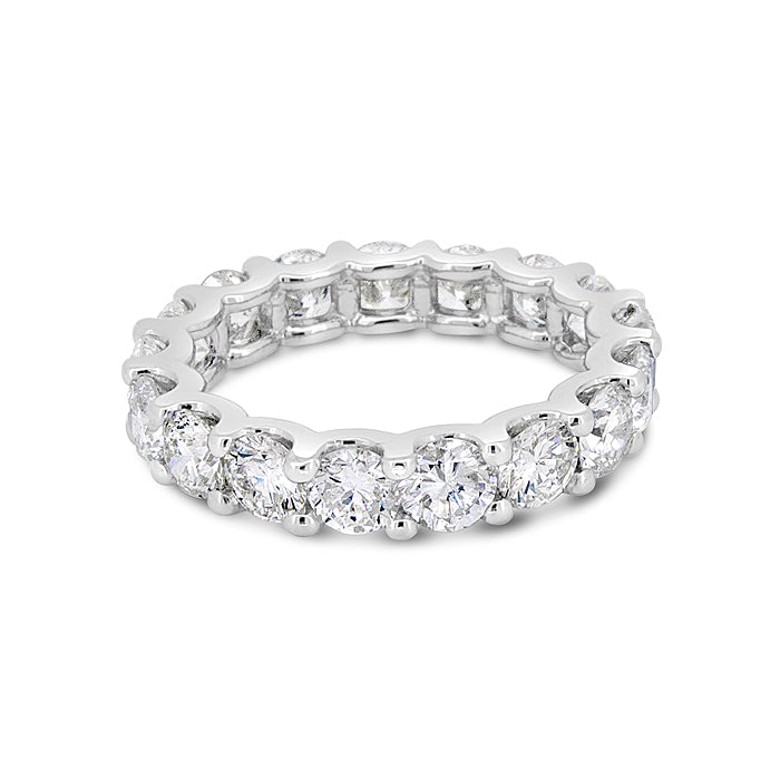 Shared Prong Eternity Band Ring - Pasha Fine Jewelry