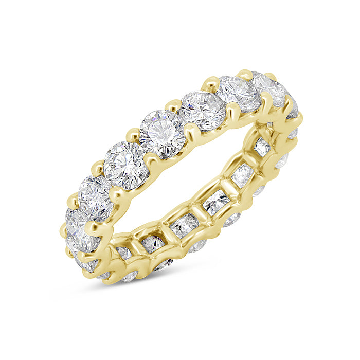 Shared Prong Eternity Band Ring - Pasha Fine Jewelry
