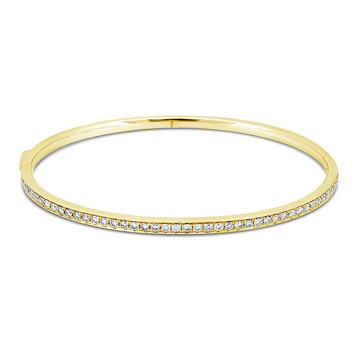 Slim Diamond Bangle - Pasha Fine Jewelry