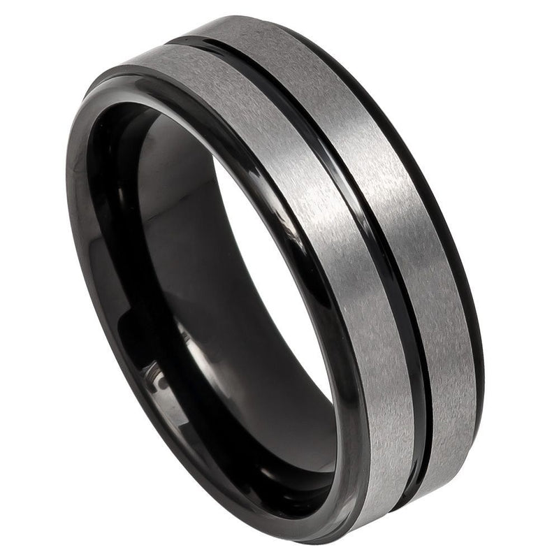 Twon Tone Band - Pasha Fine Jewelry