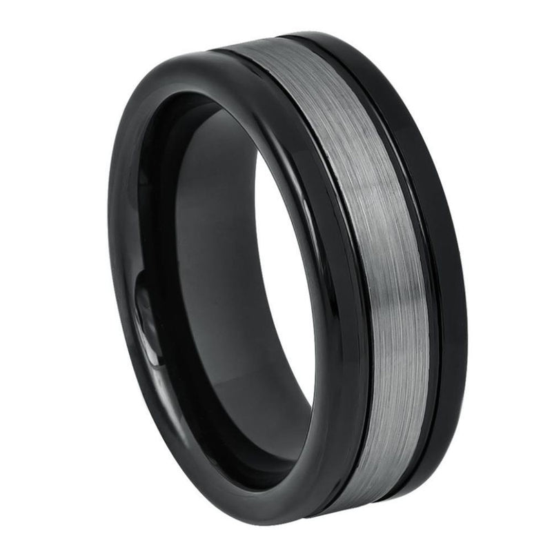 Two Tone Band - Pasha Fine Jewelry