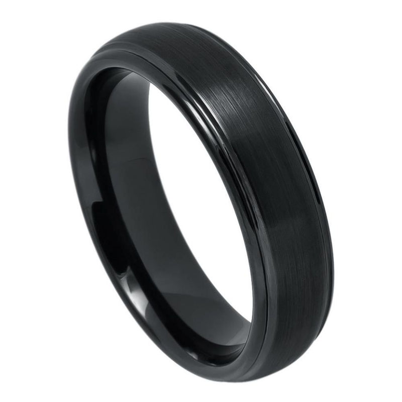 Black Tungsten Brushed - Pasha Fine Jewelry