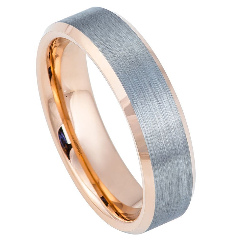 Rose-White Band - Pasha Fine Jewelry