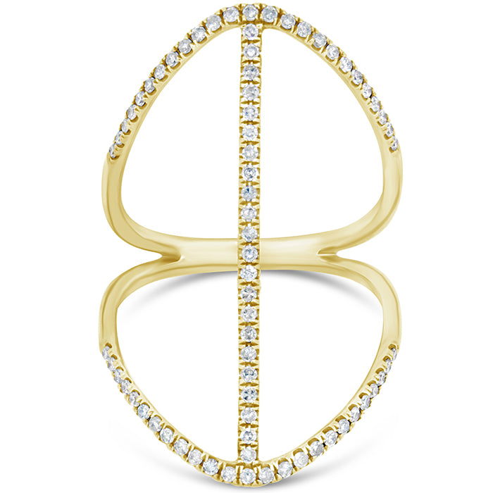 Bar Diamond Ring - Pasha Fine Jewelry