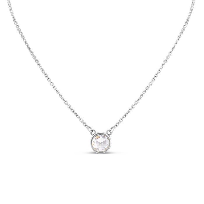 Diamond Circle Pendant - Pasha Fine Jewelry