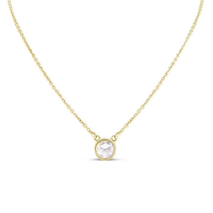 Diamond Circle Pendant - Pasha Fine Jewelry