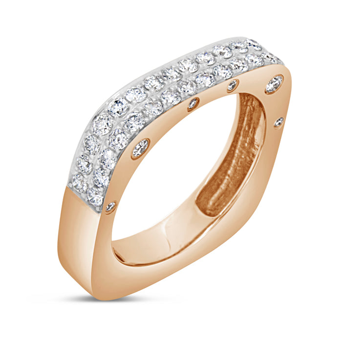 Square Diamond Ring - Pasha Fine Jewelry