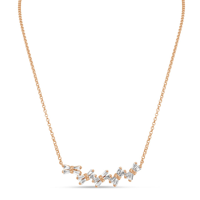 Dragonfly Diamond Necklace