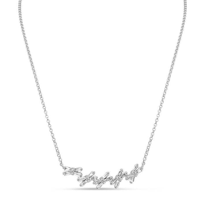 Ribbon Diamond Neklace - Pasha Fine Jewelry
