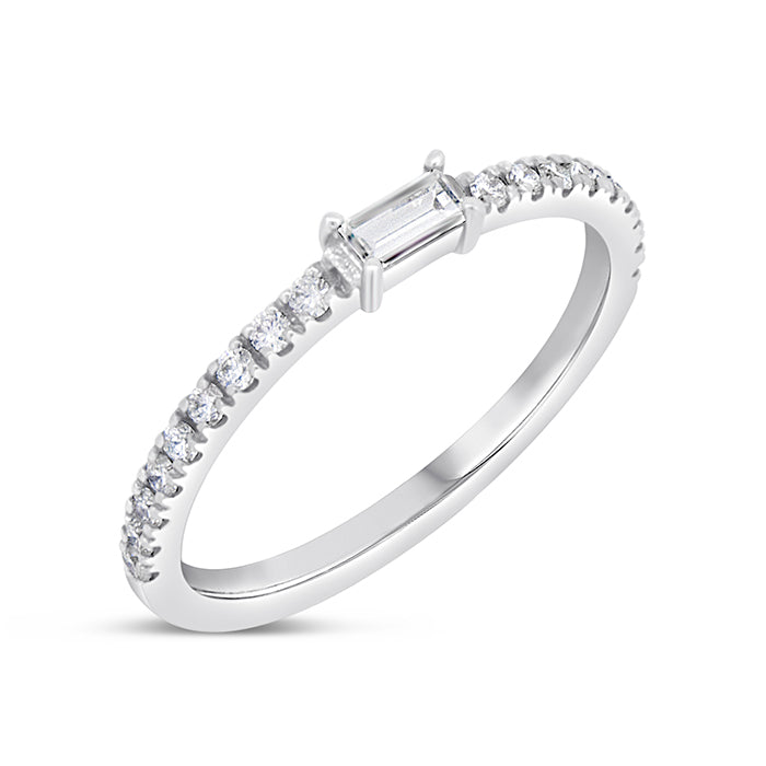 Single Stone Eternity Band - Pasha Fine Jewelry