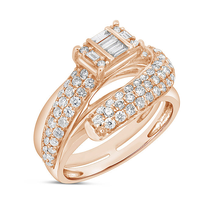 Spiral Diamond Ring - Pasha Fine Jewelry