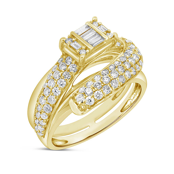 Spiral Diamond Ring - Pasha Fine Jewelry